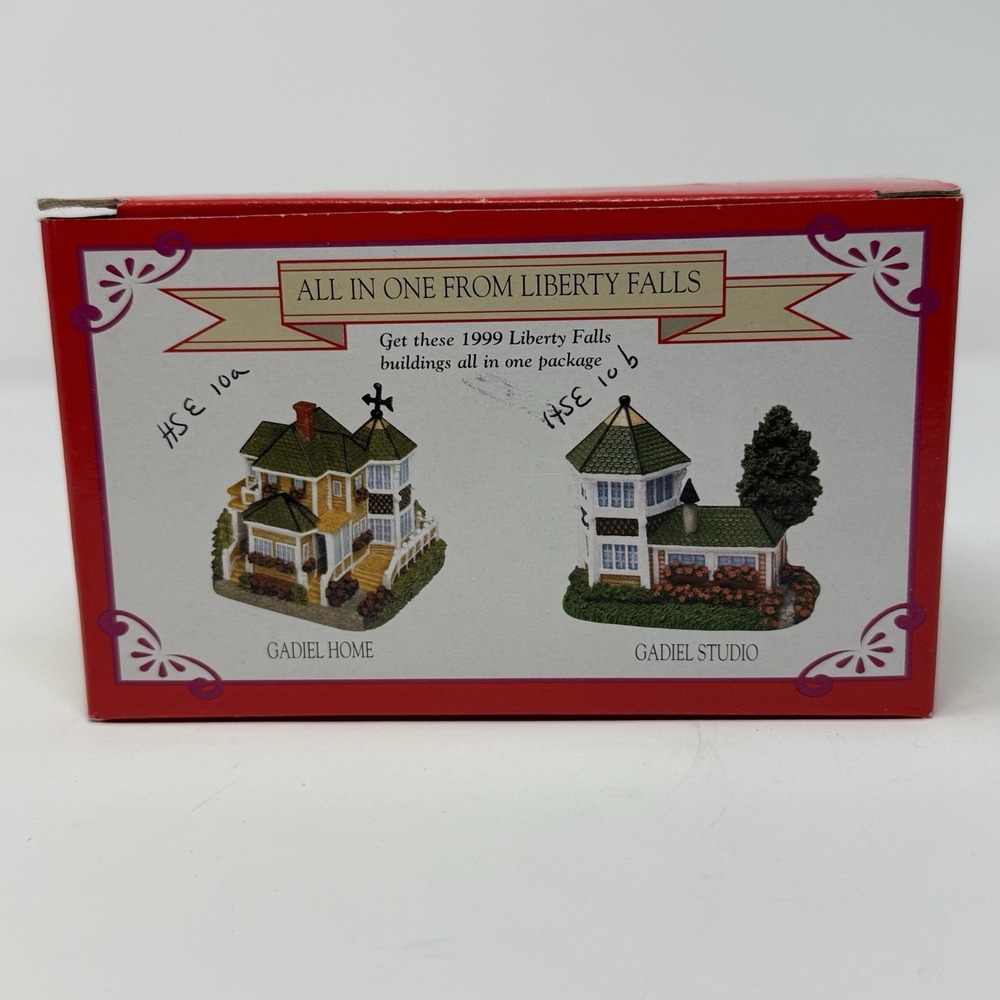 Vtg Liberty Falls All in One 1999 Gadiel House & Gadiel Studio W/Box